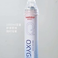 维德（WELLDAY）氧气瓶便携孕妇老人吸氧机高原旅游医用氧气罐1000ml*4瓶