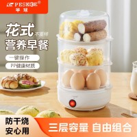 正品半球蒸蛋器自动断电家用煮蛋器小型早餐神器宿舍多功能蒸锅