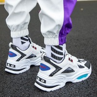 男鞋夏季2025年新款韩版潮流高帮运动休闲青少年增高老爹篮球潮鞋