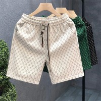 KOJO短裤夏季冰丝轻薄百搭裤子时尚新款休闲沙滩裤直筒五分裤