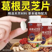 600片李时珍葛根灵芝片可搭养肝护肝片口苦口臭肝损伤熬夜喝酒