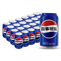 百事可乐 Pepsi 汽水 碳酸饮料 330ml*24听