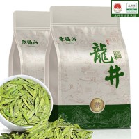 景福山 正品明前龙井茶豆香型绿茶2025年新茶叶嫩芽一级80克袋装